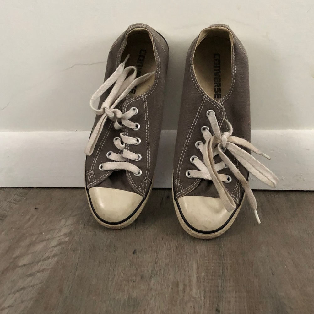 Grey Converse